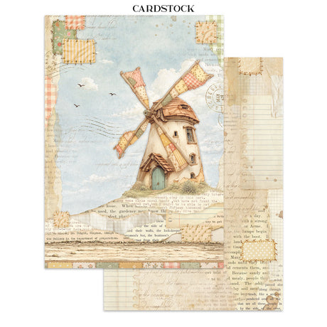 Stamperia Cozy Family Junk Journal Stickers, Backgrounds, Cut-Outs - SBJK32