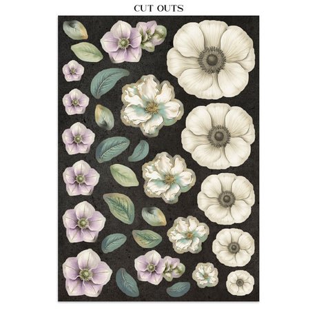 Stamperia Gardens of Time Junk Journal Focus Points (SBJKS01)
