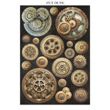 Stamperia Gardens of Time Junk Journal Focus Points (SBJKS01)