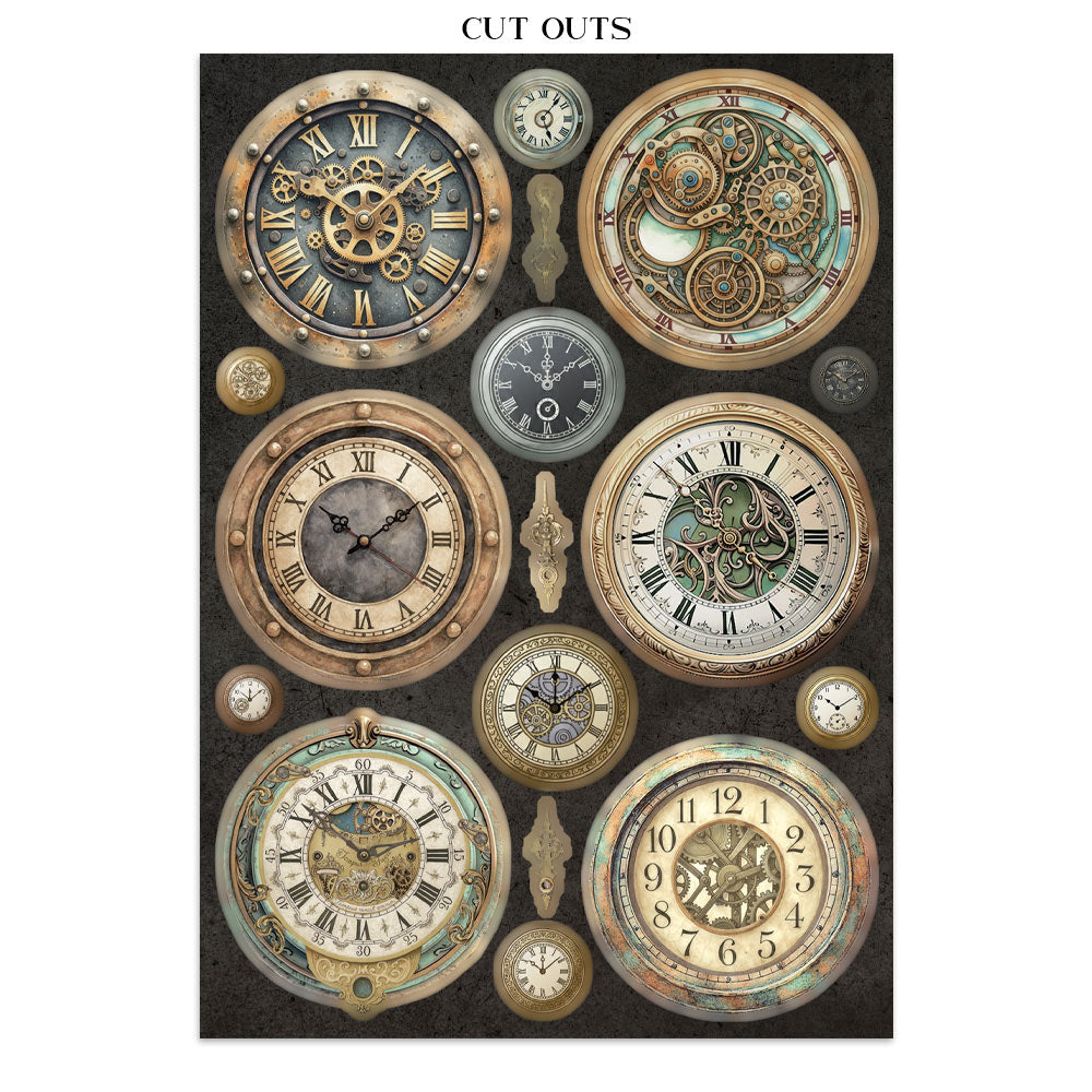 Stamperia Gardens of Time Junk Journal Focus Points (SBJKS01)