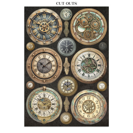 Stamperia Gardens of Time Junk Journal Focus Points (SBJKS01)