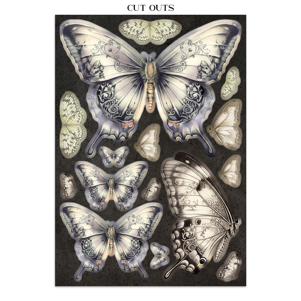 Stamperia Gardens of Time Junk Journal Focus Points (SBJKS01)