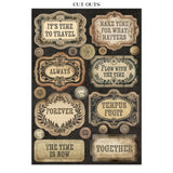 Stamperia Gardens of Time Junk Journal Focus Points (SBJKS01)