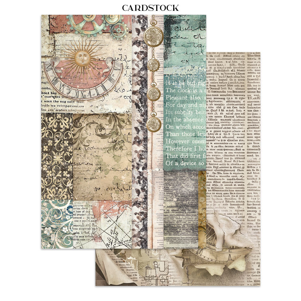 Stamperia Gardens of Time Junk Journal Focus Points (SBJKS01)