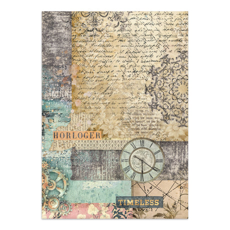 Stamperia Gardens of Time Junk Journal Focus Points (SBJKS01)