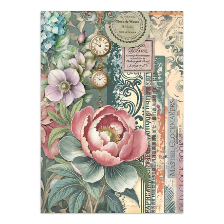 Stamperia Gardens of Time Junk Journal Focus Points (SBJKS01)