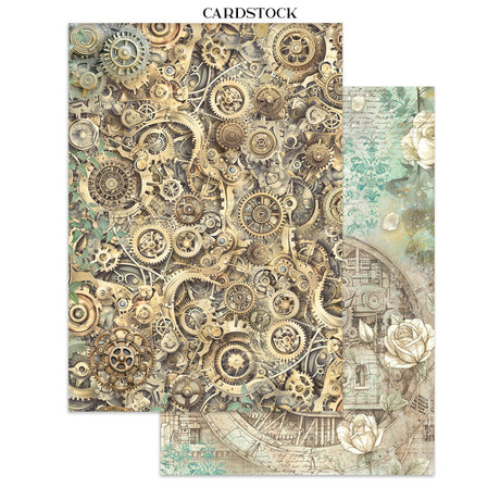 Stamperia Gardens of Time Junk Journal Focus Points (SBJKS01)