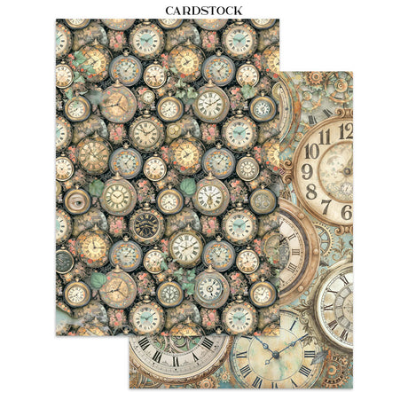 Stamperia Gardens of Time Junk Journal Focus Points (SBJKS01)
