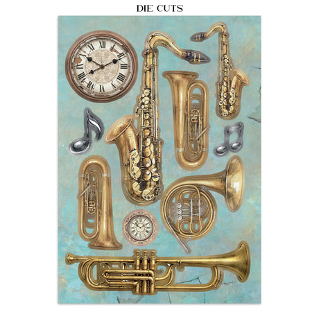 Stamperia Symphony Junk Journal A5 Focus Points by Sara Alcobendas (SBJKS03)