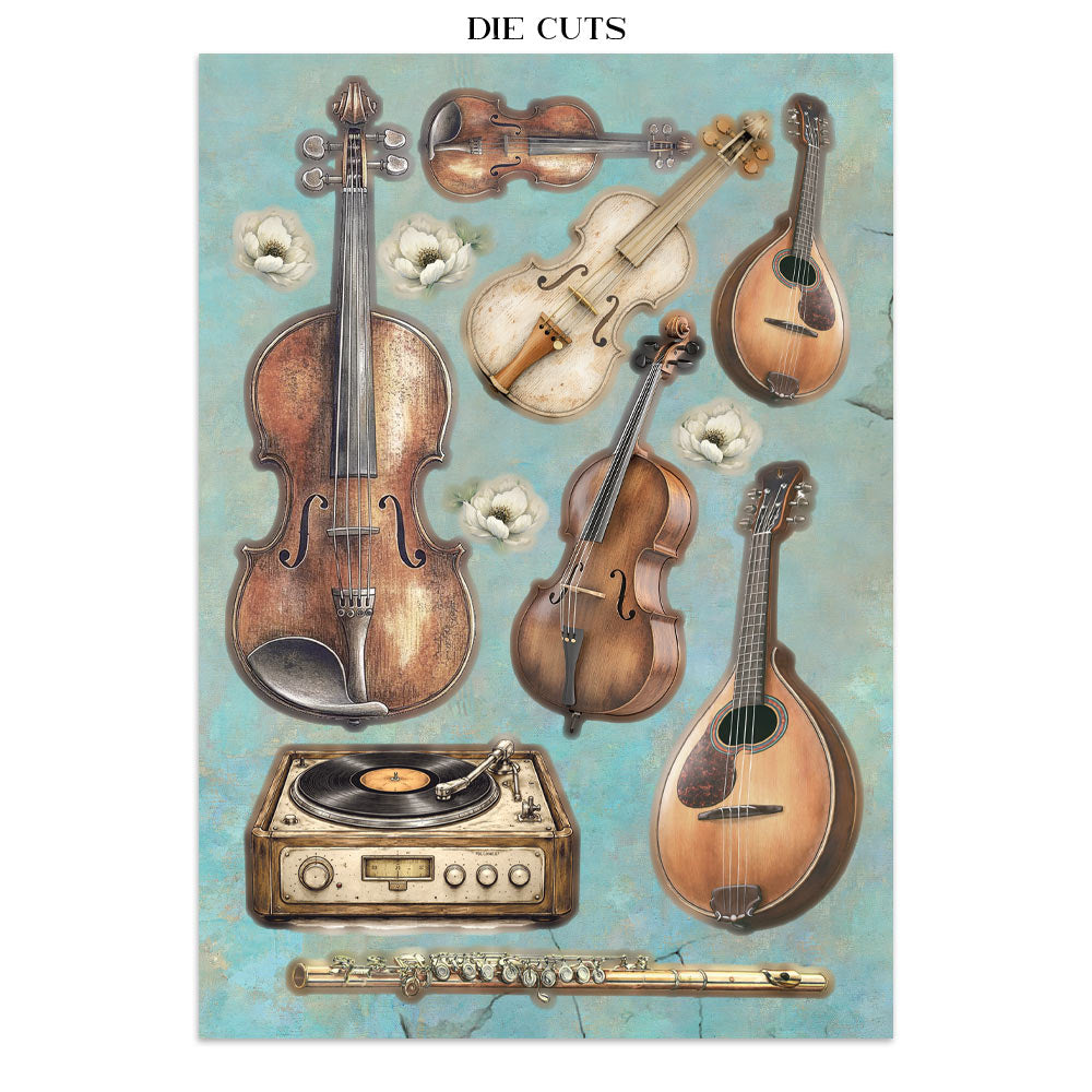 Stamperia Symphony Junk Journal A5 Focus Points by Sara Alcobendas (SBJKS03)