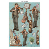 Stamperia Symphony Junk Journal A5 Focus Points by Sara Alcobendas (SBJKS03)