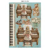 Stamperia Symphony Junk Journal A5 Focus Points by Sara Alcobendas (SBJKS03)