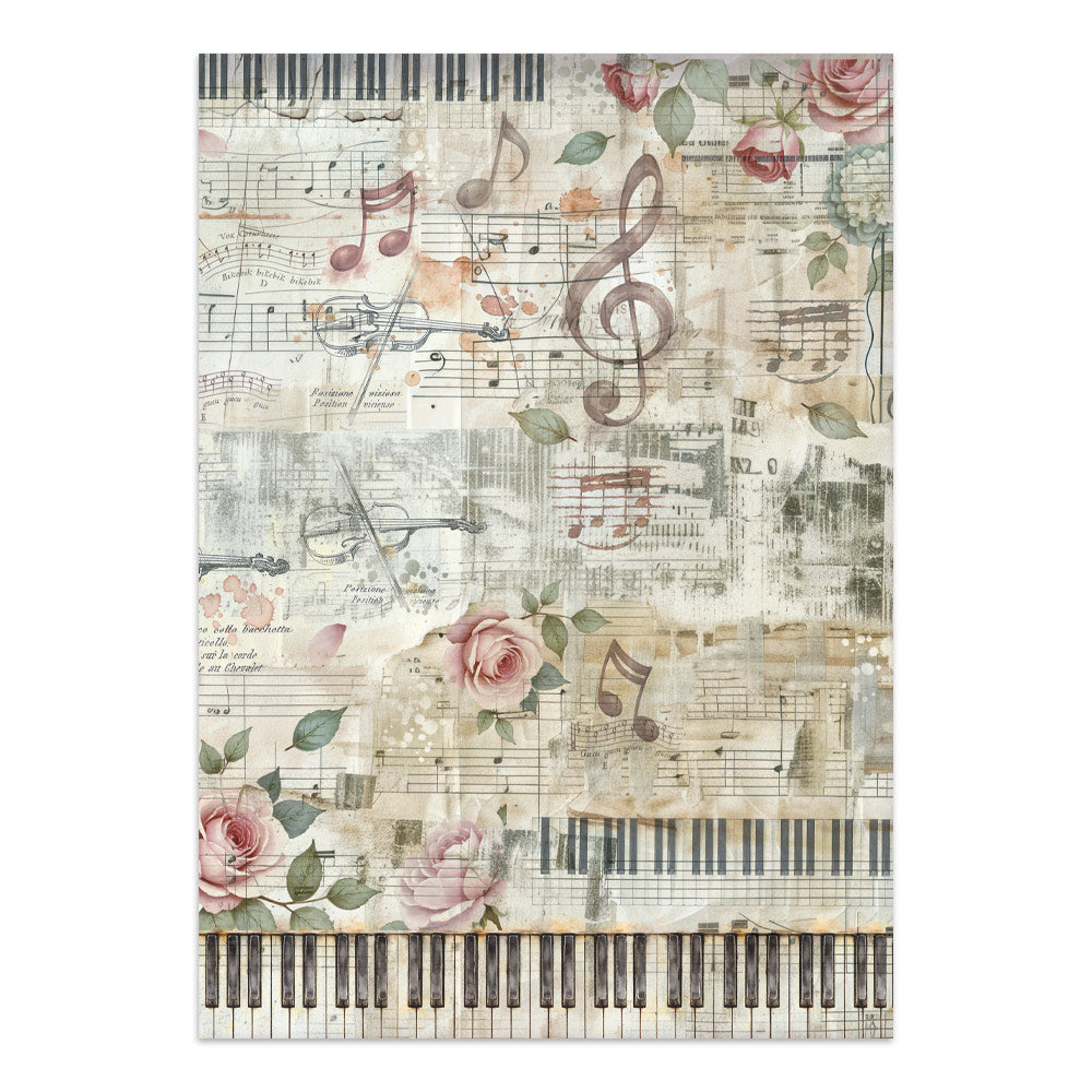 Stamperia Symphony Junk Journal A5 Focus Points by Sara Alcobendas (SBJKS03)