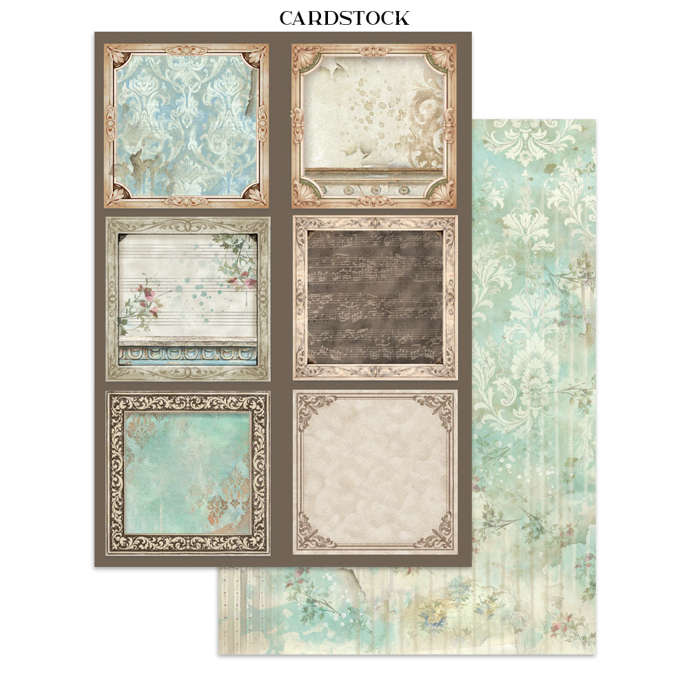 Stamperia Symphony Junk Journal A5 Focus Points by Sara Alcobendas (SBJKS03)