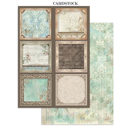 Stamperia Symphony Junk Journal A5 Focus Points by Sara Alcobendas (SBJKS03)