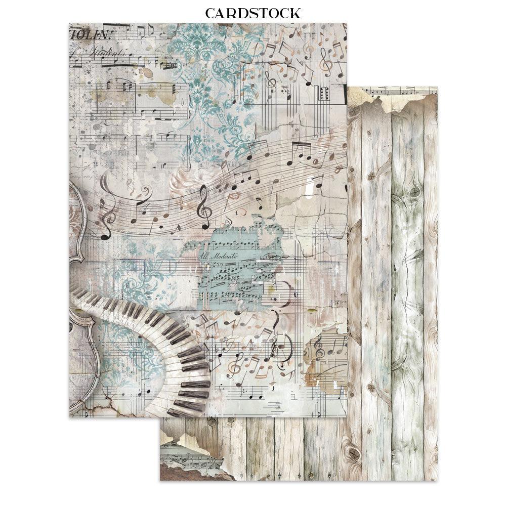 Stamperia Symphony Junk Journal A5 Focus Points by Sara Alcobendas (SBJKS03)