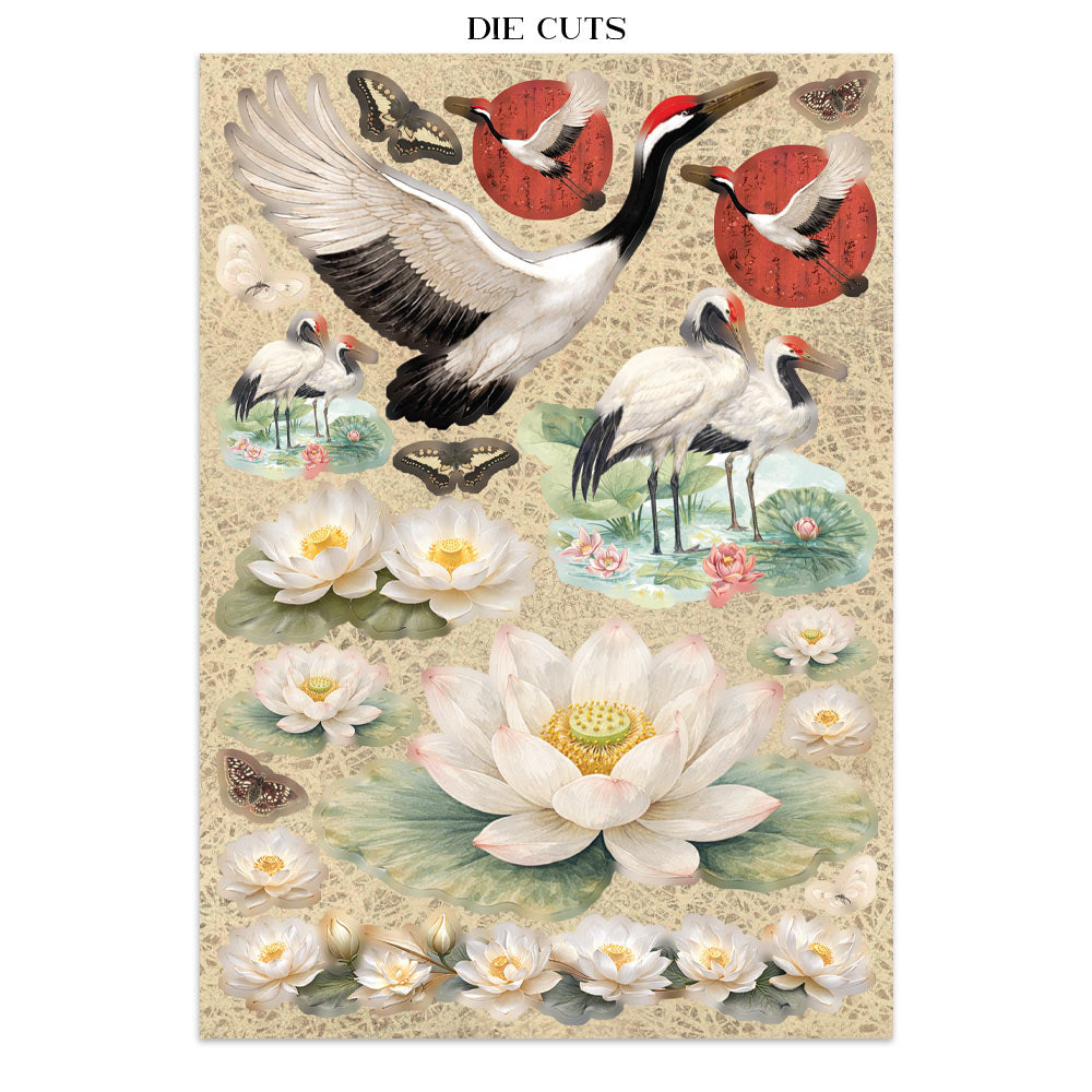 Stamperia Oriental Garden Junk Journal A5 Focus Points (SBJKS05)