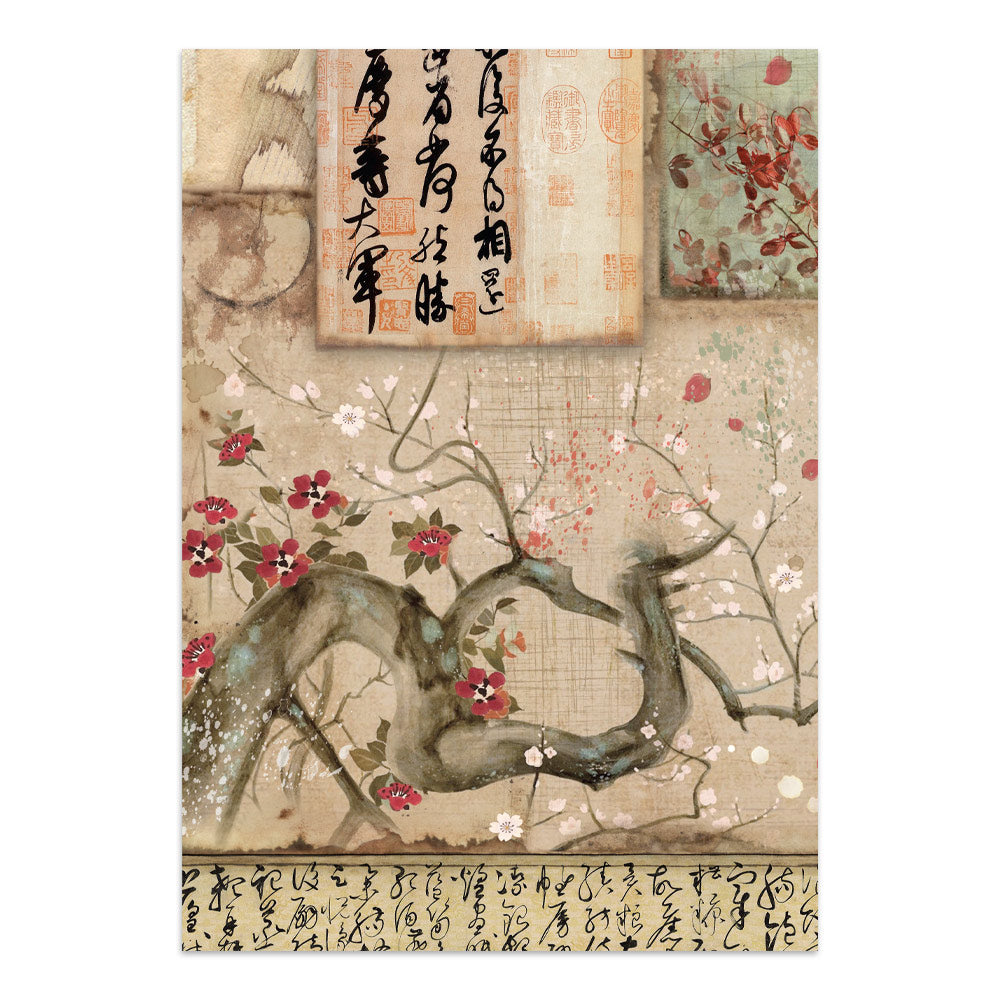 Stamperia Oriental Garden Junk Journal A5 Focus Points (SBJKS05)