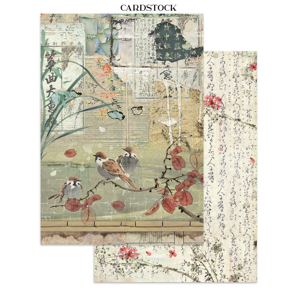 Stamperia Oriental Garden Junk Journal A5 Focus Points (SBJKS05)