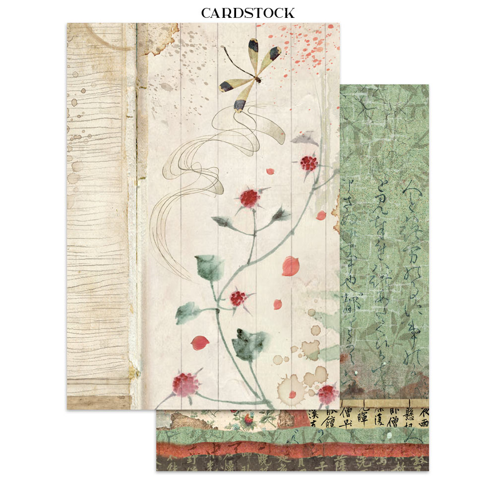 Stamperia Oriental Garden Junk Journal A5 Focus Points (SBJKS05)