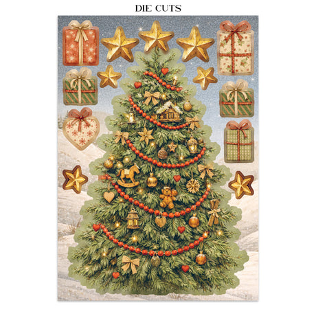 Stamperia Silent Night Junk Journal A5 Focus Points - SBJKS06