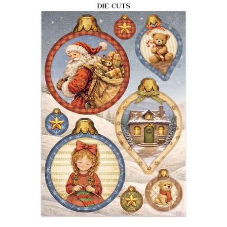 Stamperia Silent Night Junk Journal A5 Focus Points - SBJKS06