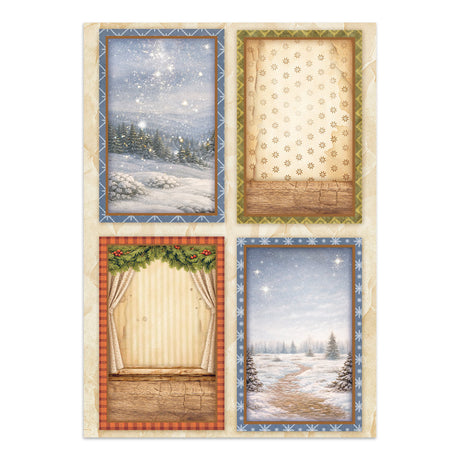 Stamperia Silent Night Junk Journal A5 Focus Points - SBJKS06