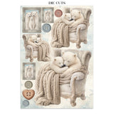 Stamperia White Christmas Junk Journal A5 Focus Points by Cristina Radovan - SBJKS07