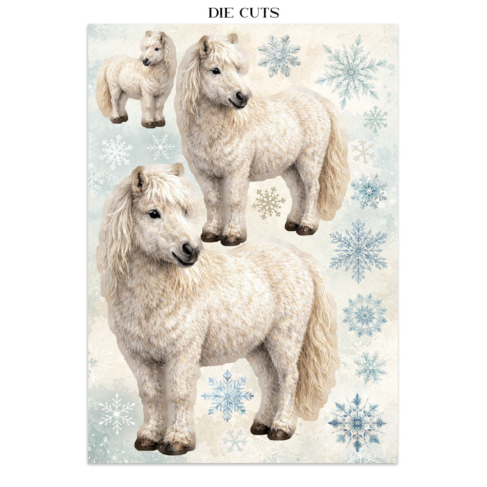 Stamperia White Christmas Junk Journal A5 Focus Points by Cristina Radovan - SBJKS07