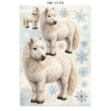 Stamperia White Christmas Junk Journal A5 Focus Points by Cristina Radovan - SBJKS07