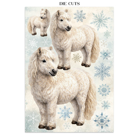 Stamperia White Christmas Junk Journal A5 Focus Points by Cristina Radovan - SBJKS07