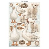 Stamperia White Christmas Junk Journal A5 Focus Points by Cristina Radovan - SBJKS07