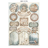 Stamperia White Christmas Junk Journal A5 Focus Points by Cristina Radovan - SBJKS07