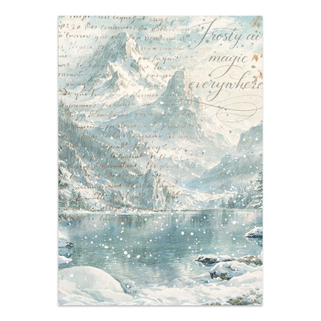 Stamperia White Christmas Junk Journal A5 Focus Points by Cristina Radovan - SBJKS07