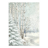 Stamperia White Christmas Junk Journal A5 Focus Points by Cristina Radovan - SBJKS07