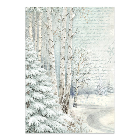 Stamperia White Christmas Junk Journal A5 Focus Points by Cristina Radovan - SBJKS07