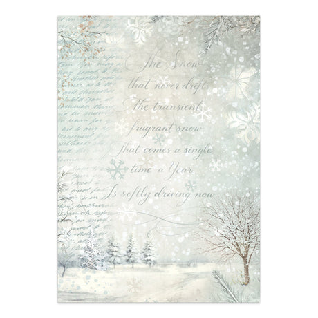 Stamperia White Christmas Junk Journal A5 Focus Points by Cristina Radovan - SBJKS07