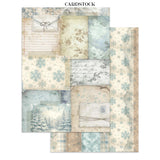 Stamperia White Christmas Junk Journal A5 Focus Points by Cristina Radovan - SBJKS07