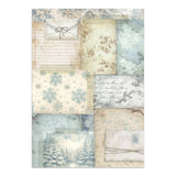 Stamperia White Christmas Junk Journal A5 Focus Points by Cristina Radovan - SBJKS07