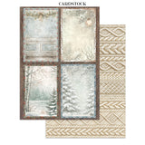 Stamperia White Christmas Junk Journal A5 Focus Points by Cristina Radovan - SBJKS07