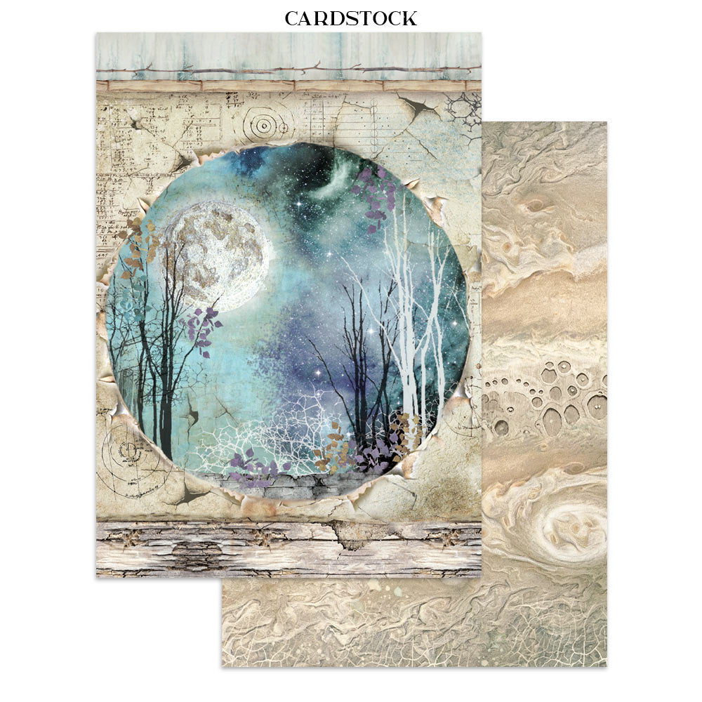 Stamperia Cosmos Junk Journal A5 Focus Points by Cristina Radovan - SBJKS08