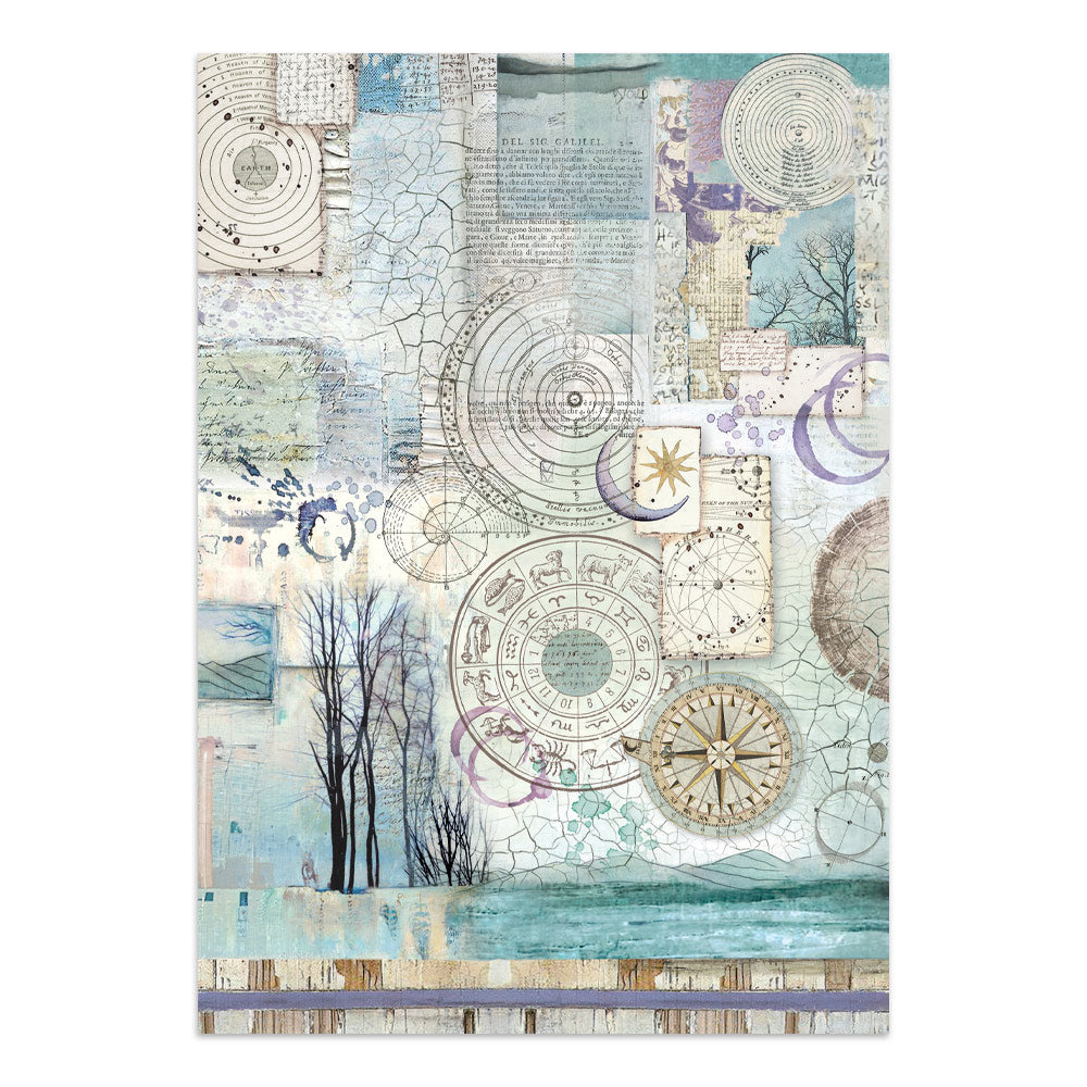 Stamperia Cosmos Junk Journal A5 Focus Points by Cristina Radovan - SBJKS08