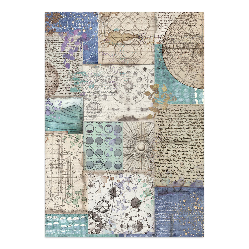 Stamperia Cosmos Junk Journal A5 Focus Points by Cristina Radovan - SBJKS08