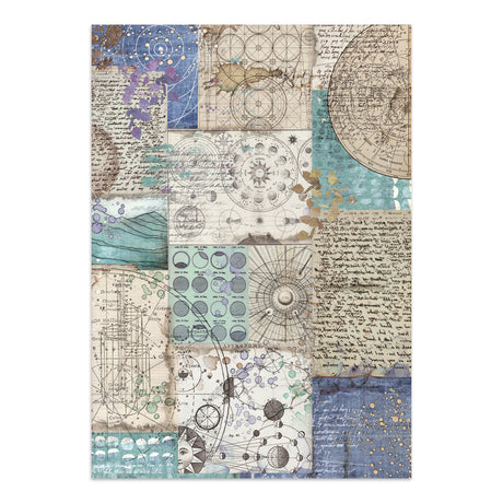 Stamperia Cosmos Junk Journal A5 Focus Points by Cristina Radovan - SBJKS08