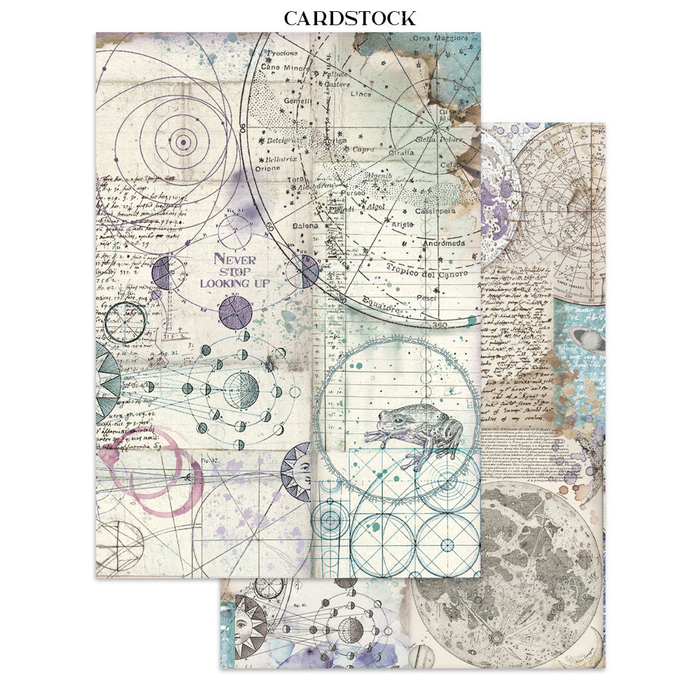 Stamperia Cosmos Junk Journal A5 Focus Points by Cristina Radovan - SBJKS08