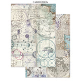 Stamperia Cosmos Junk Journal A5 Focus Points by Cristina Radovan - SBJKS08