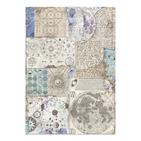 Stamperia Cosmos Junk Journal A5 Focus Points by Cristina Radovan - SBJKS08