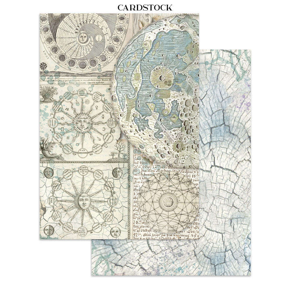 Stamperia Cosmos Junk Journal A5 Focus Points by Cristina Radovan - SBJKS08
