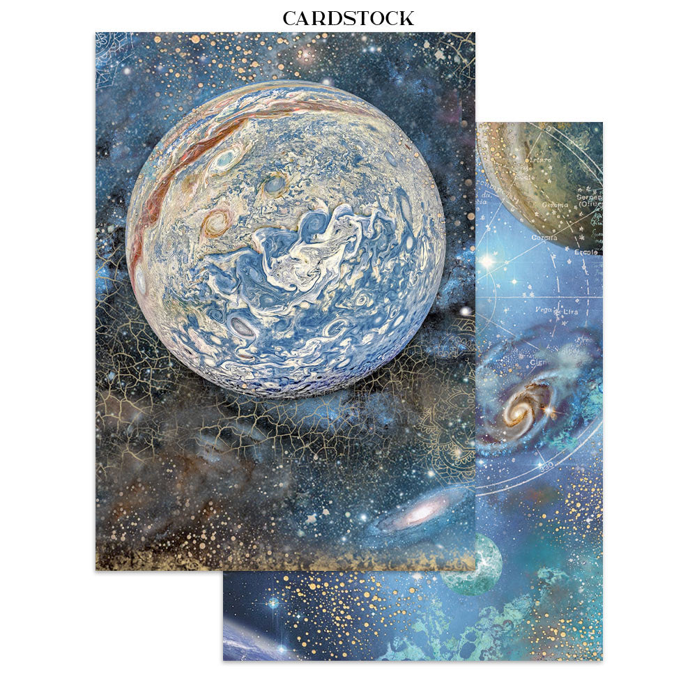 Stamperia Cosmos Junk Journal A5 Focus Points by Cristina Radovan - SBJKS08