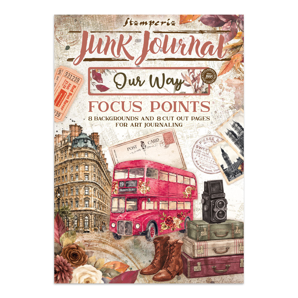 Stamperia Our Way Junk Journal A5 Focus Points - SBJKS09